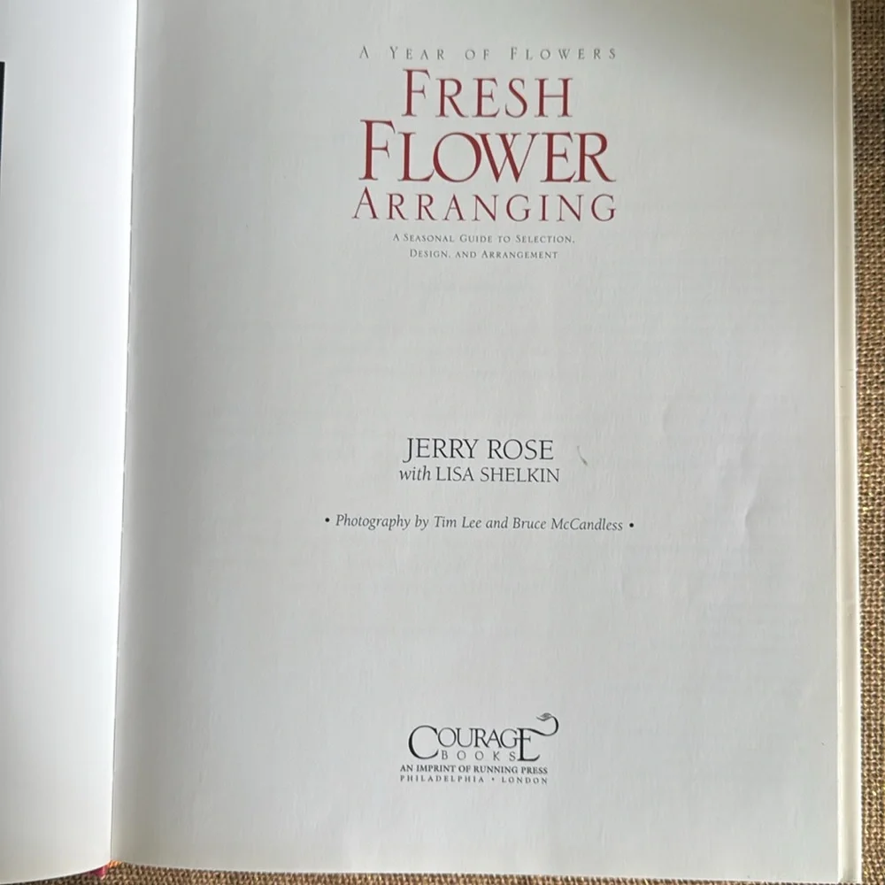Vintage Home Decor Books: Flower Arranging ‘94 & Table Setting ‘96 Cottagecore